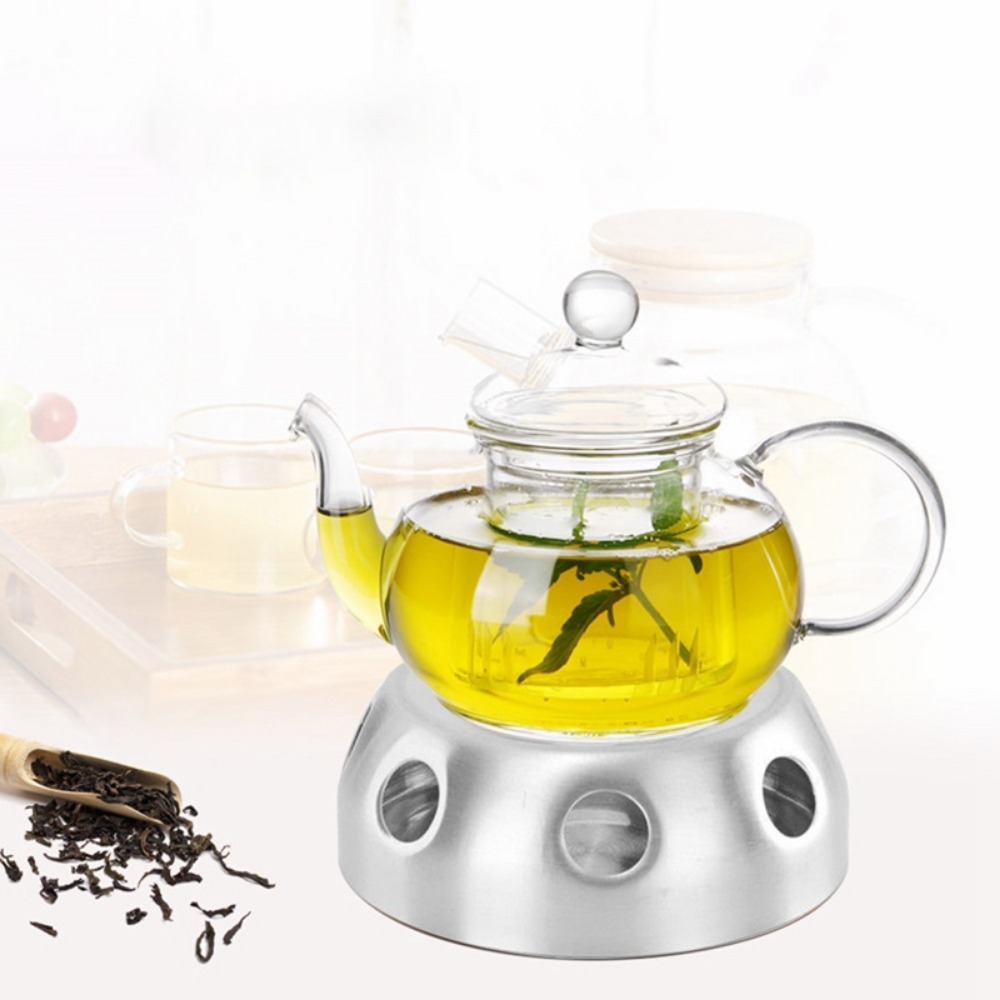 Candle Holder Supplies - Round Base Heater Stainless Steel Candle