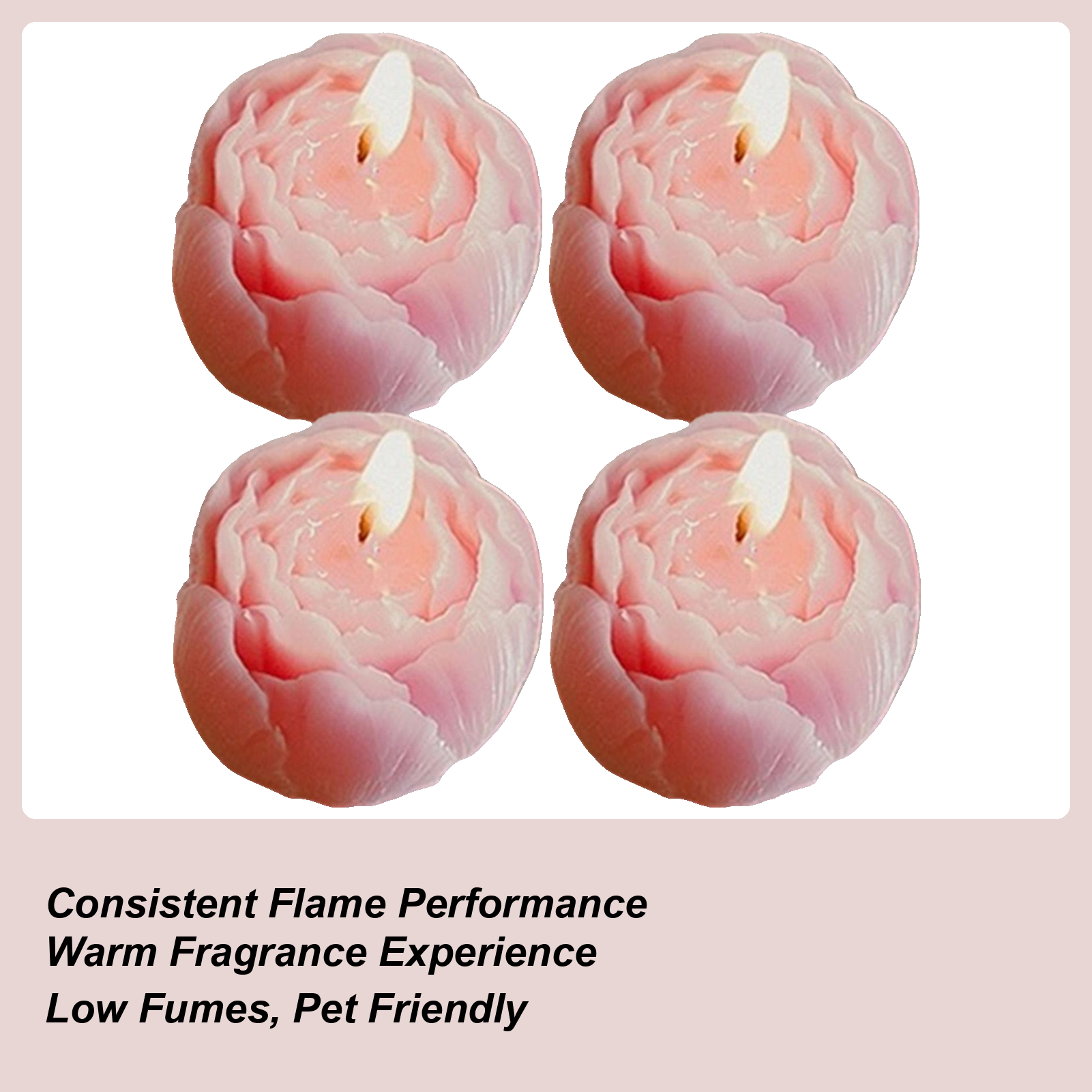 Candle Souvenir - Soy Wax Candles Creative Flower Shape