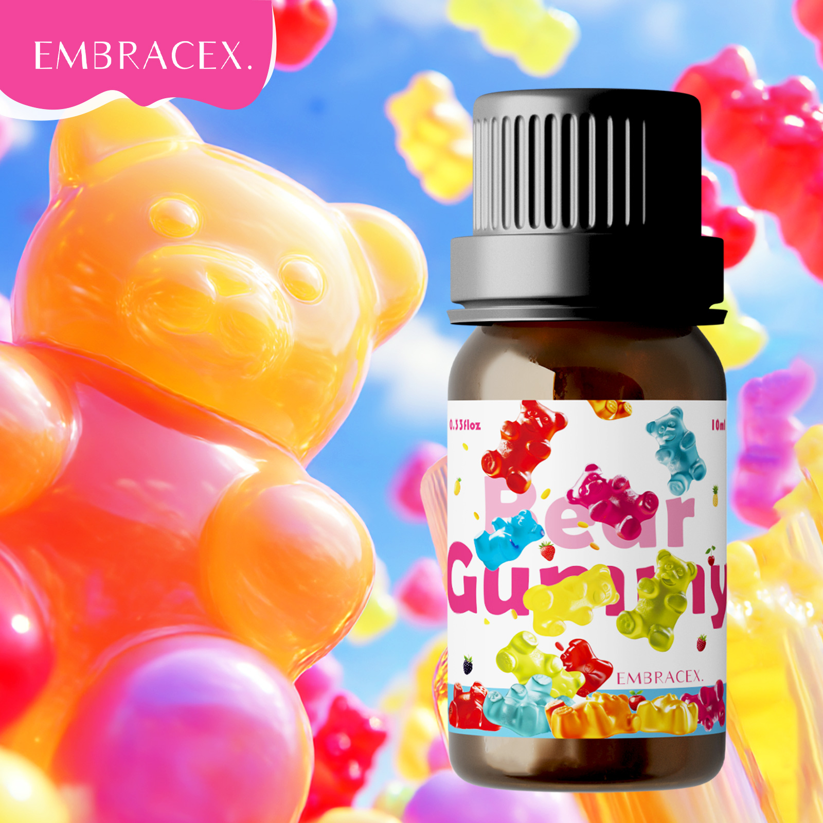 Candle Souvenir - 10ml Gummy Bear Fragrance oil Perfume