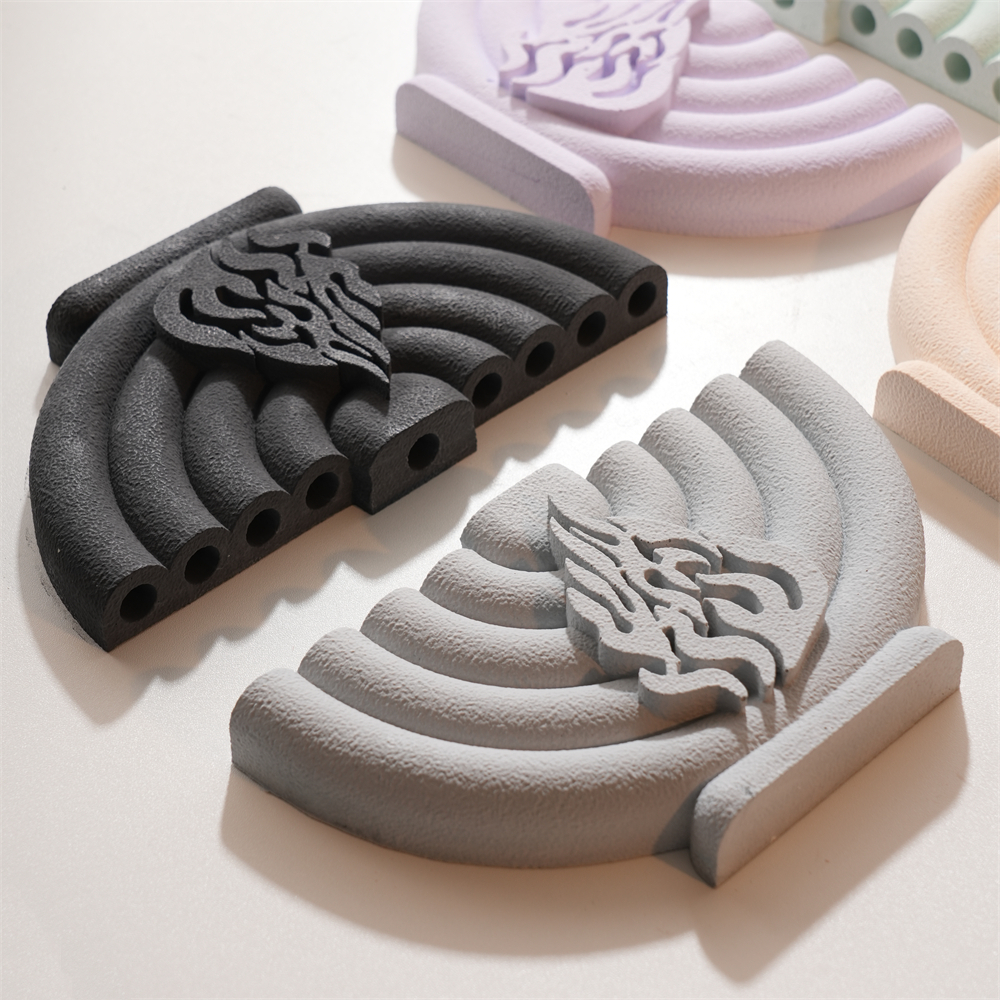 Candle Holder Supplies - Sabbath Candlesticks Mold DIY Silicone Mold