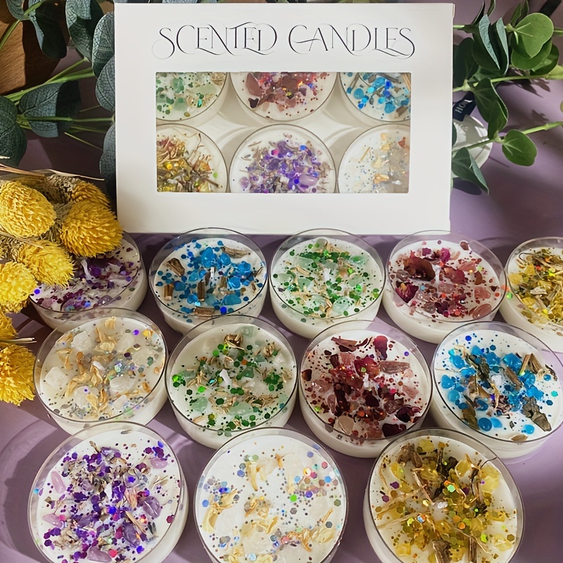 Candle Souvenir - Set of 6 Scented Candles Fragrance