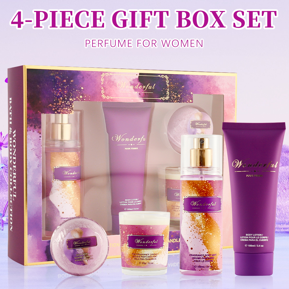Candle Souvenir - Women's Fragrance Sets 3.4fl.oz Body Mist,
