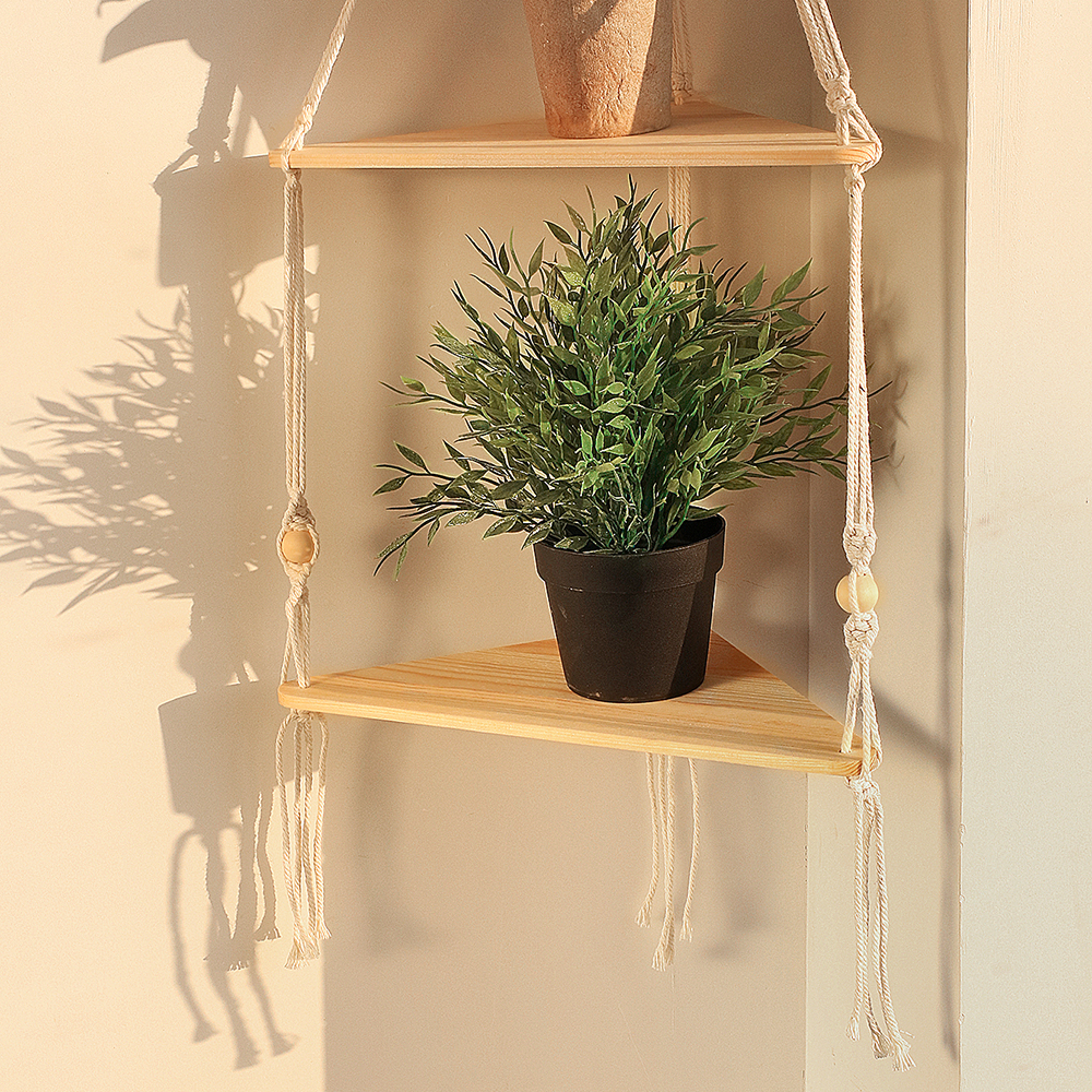 Triangle Shelves Wall Decor Ma - đánh giá và giá Candle Holder Supplies