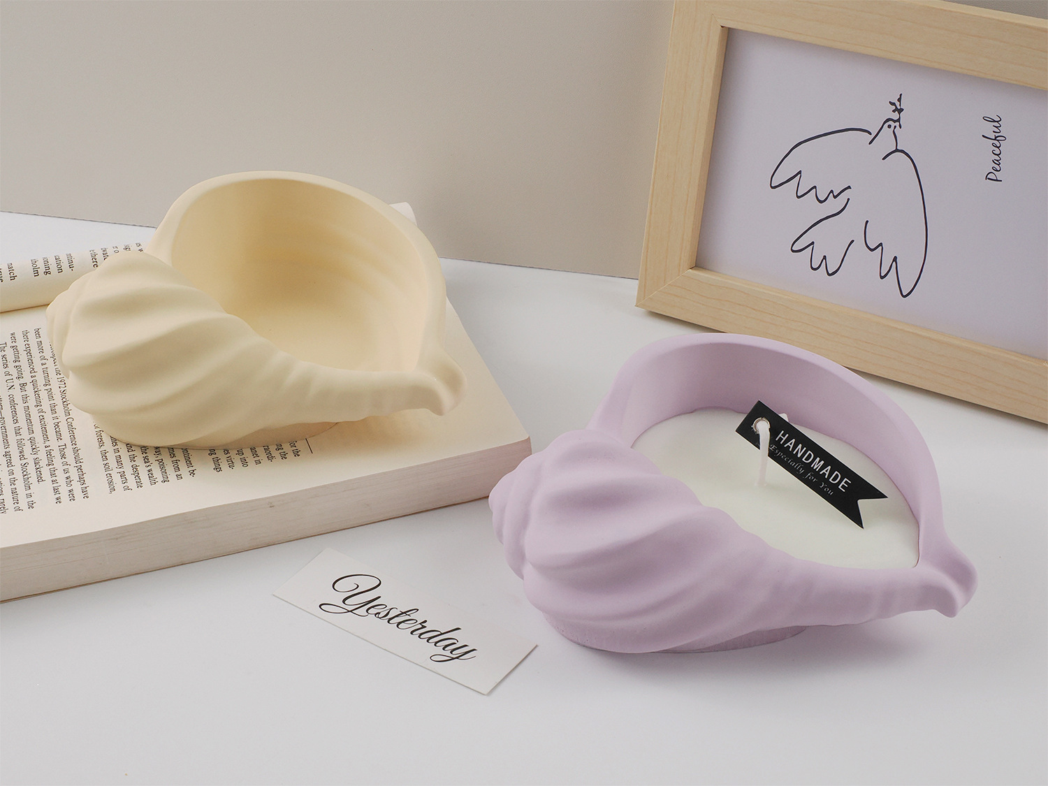 Conch Shell Aromatherapy Candl - đánh giá và giá Candle Making Supplies Online