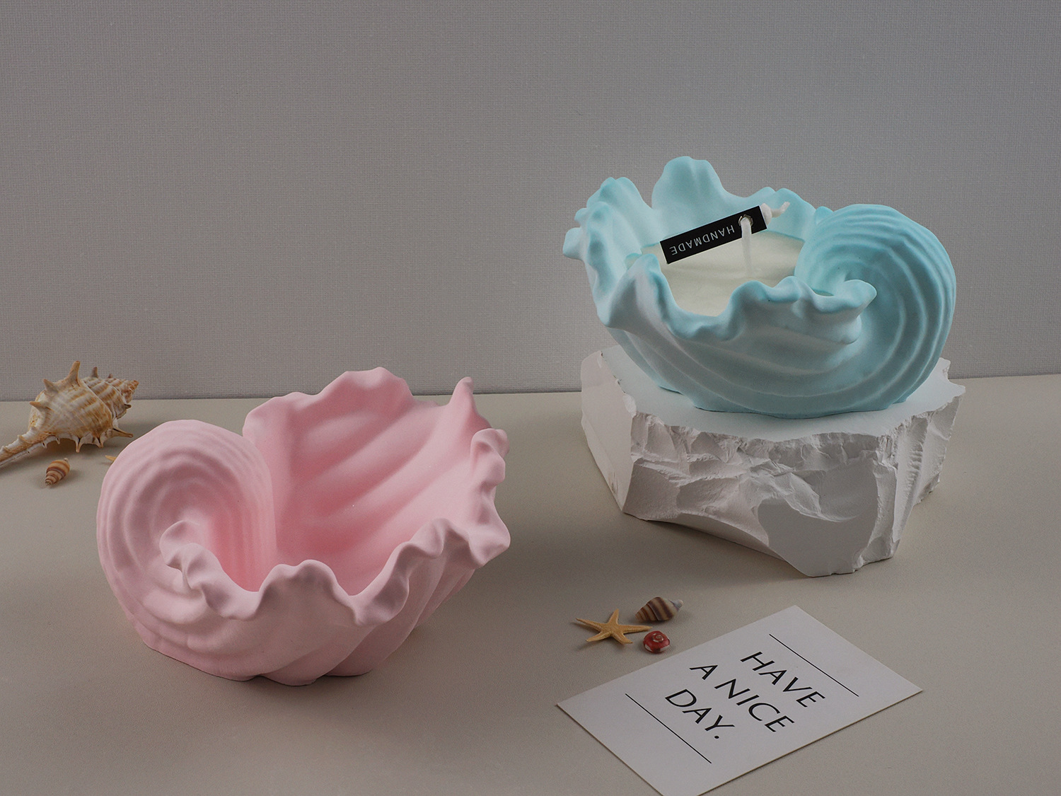 Conch Shell Aromatherapy Candl - đánh giá và giá Candle Making Supplies Online