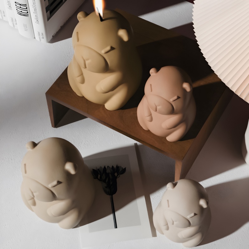 Capybara Pudding Baking Silico - đánh giá và giá Candle Souvenir