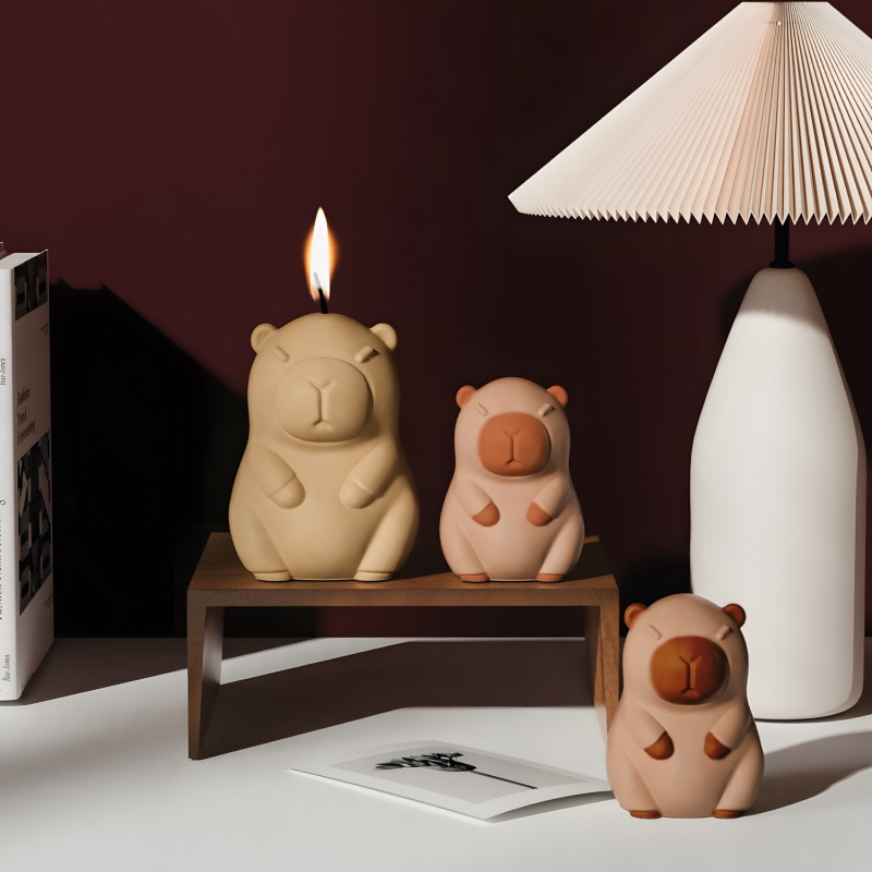 Capybara Pudding Baking Silico - đánh giá và giá Candle Souvenir