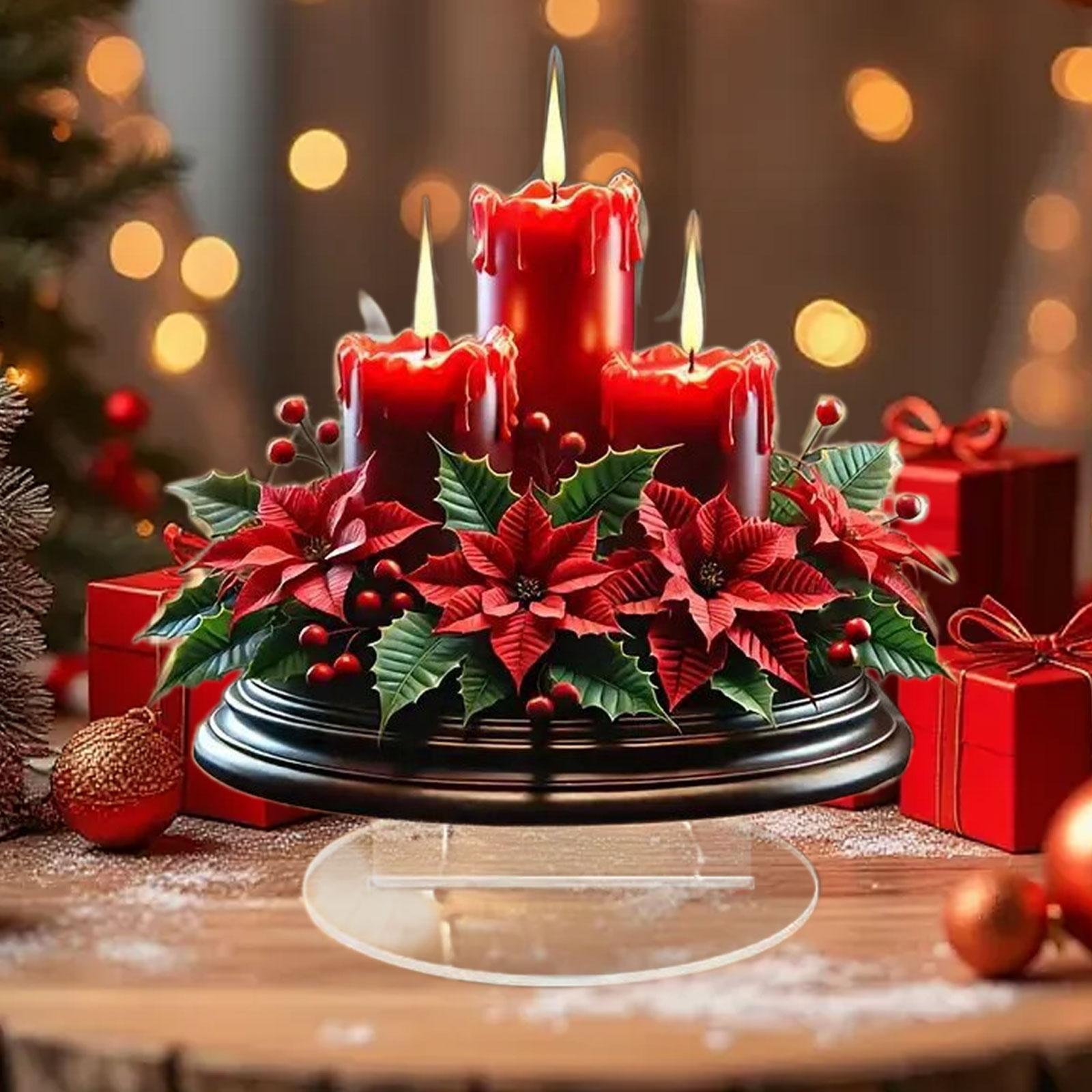 Christmas Decorations Table Ce - đánh giá và giá Candle Supplies Europe