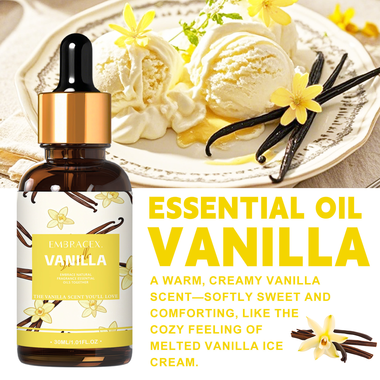 30ml Vanilla Essential Oil Per - đánh giá và giá Candle Souvenir
