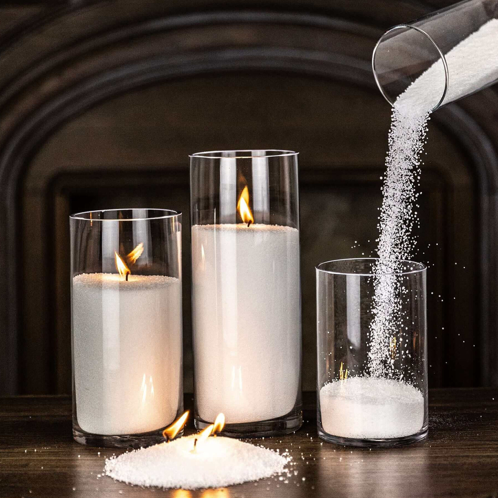 500g-1kg Sand Wax Ice Flower W - đánh giá và giá Candle Making Supplies Online