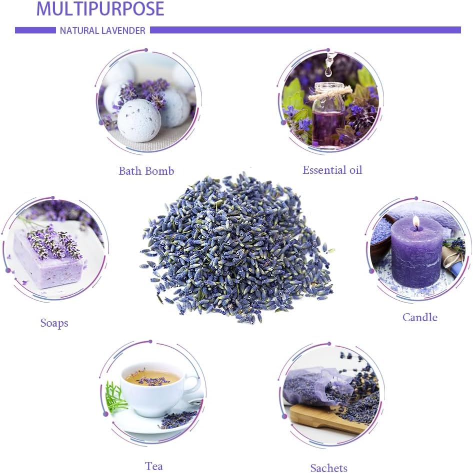 1 Pound Dried Lavender Buds fo - đánh giá và giá Candle Sachet