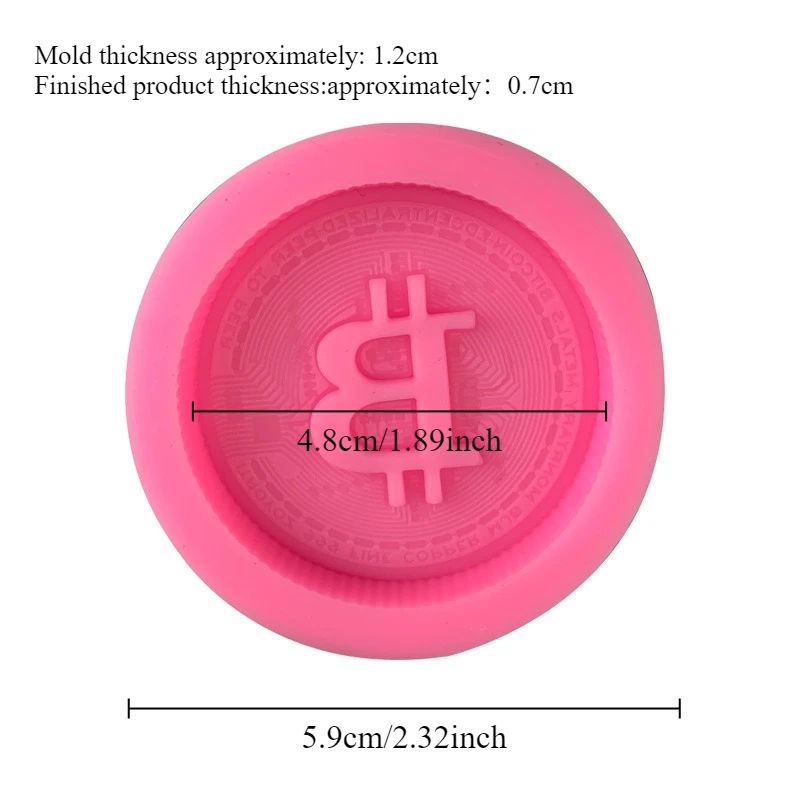 1/3pcs Currency Logo Soap Sili - đánh giá và giá Candle Making Supplies Online