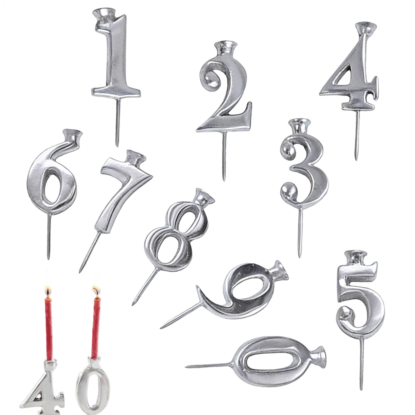 Reusable numbers birthday cand - đánh giá và giá Candle Holder Supplies