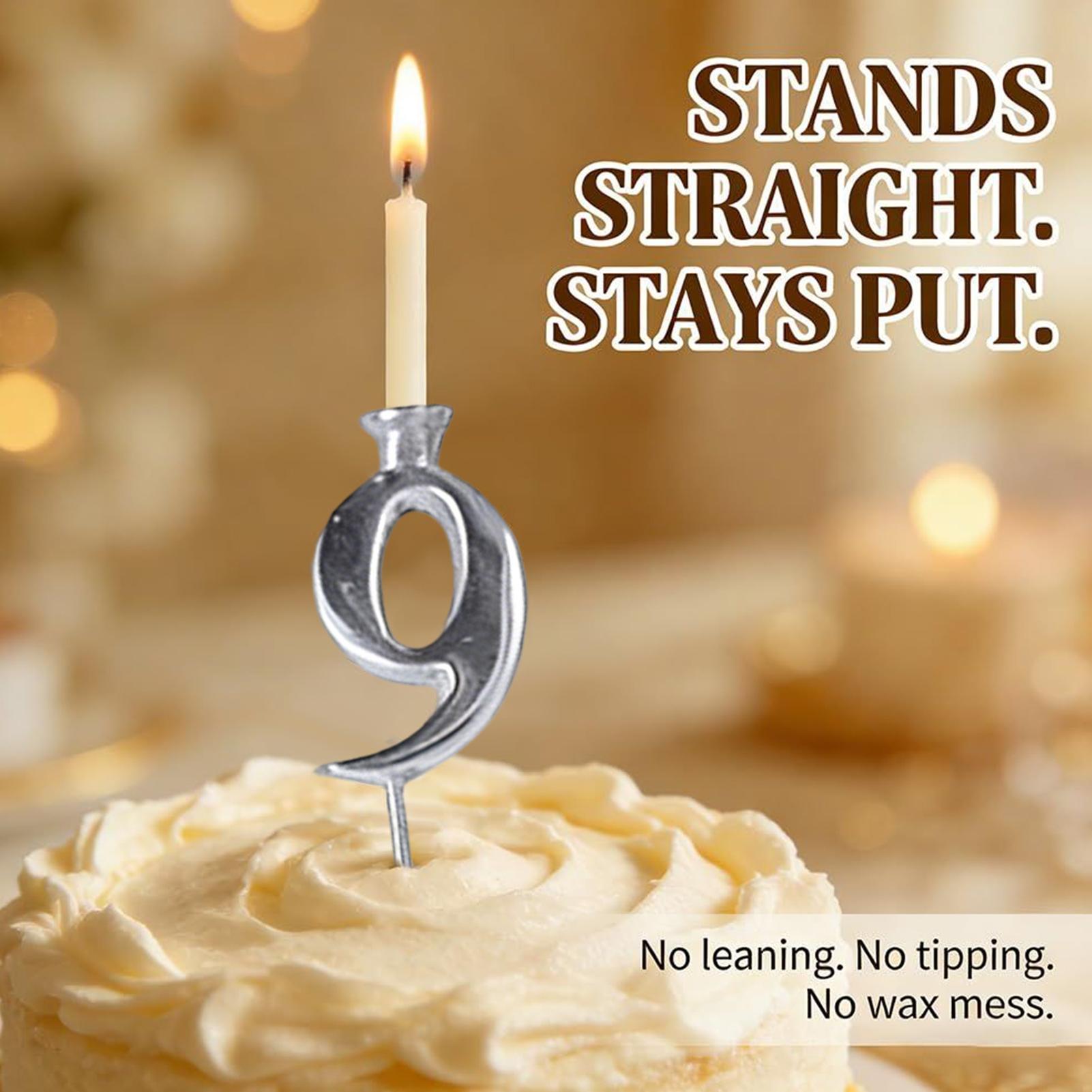 Reusable numbers birthday cand - đánh giá và giá Candle Holder Supplies