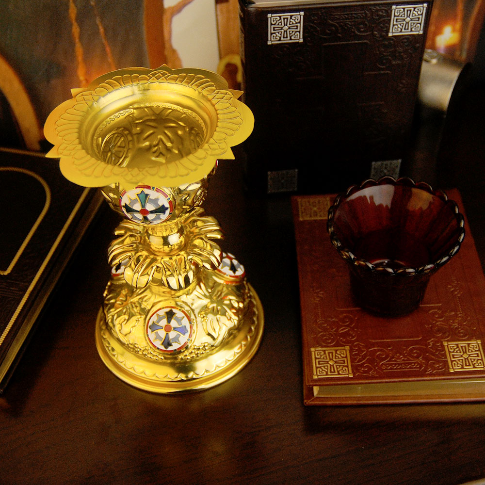 Gold Plated Christian Orthodox - đánh giá và giá Candle Supplies Europe