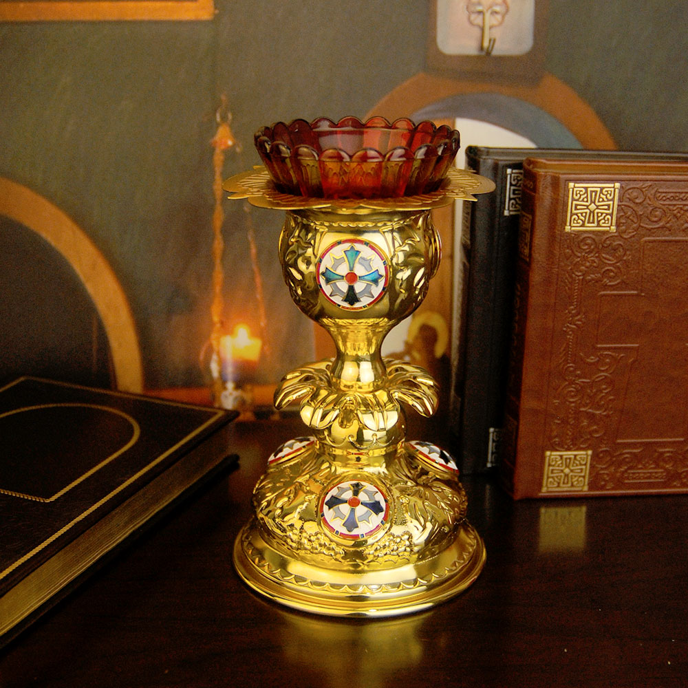 Gold Plated Christian Orthodox - đánh giá và giá Candle Supplies Europe