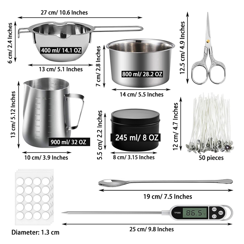 Glintmos DIY Candle Making Kit - đánh giá và giá Candle Making Supplies Online