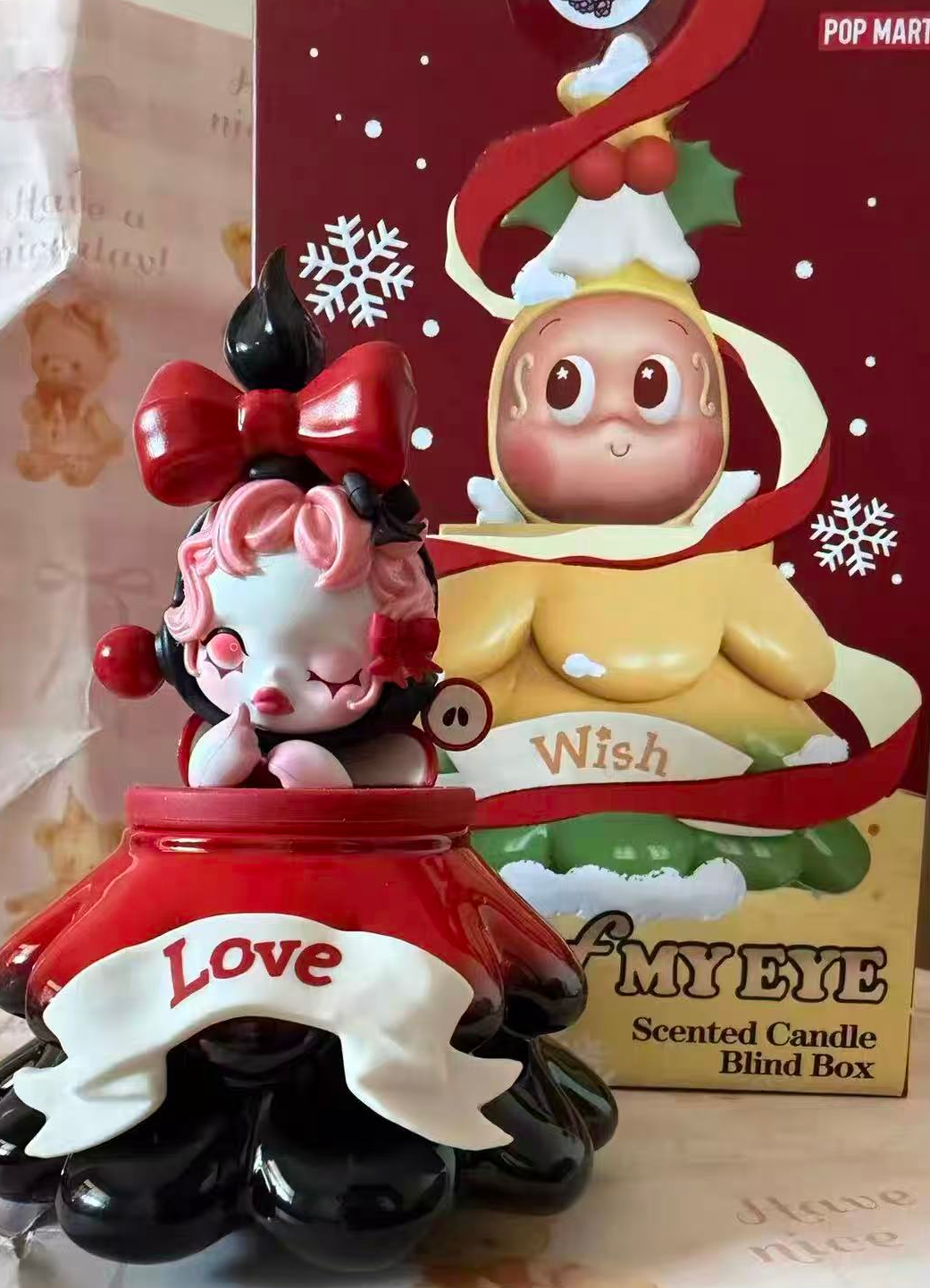 POP MART APPLE of MY EYE Serie - đánh giá và giá Candle Sachet