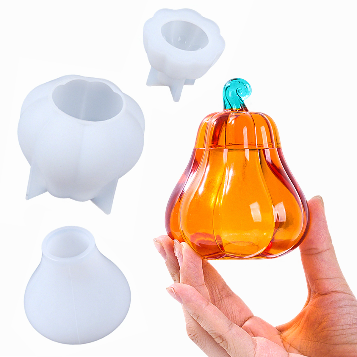 DIY Pumpkin Storage Box Silico - đánh giá và giá Candle Souvenir