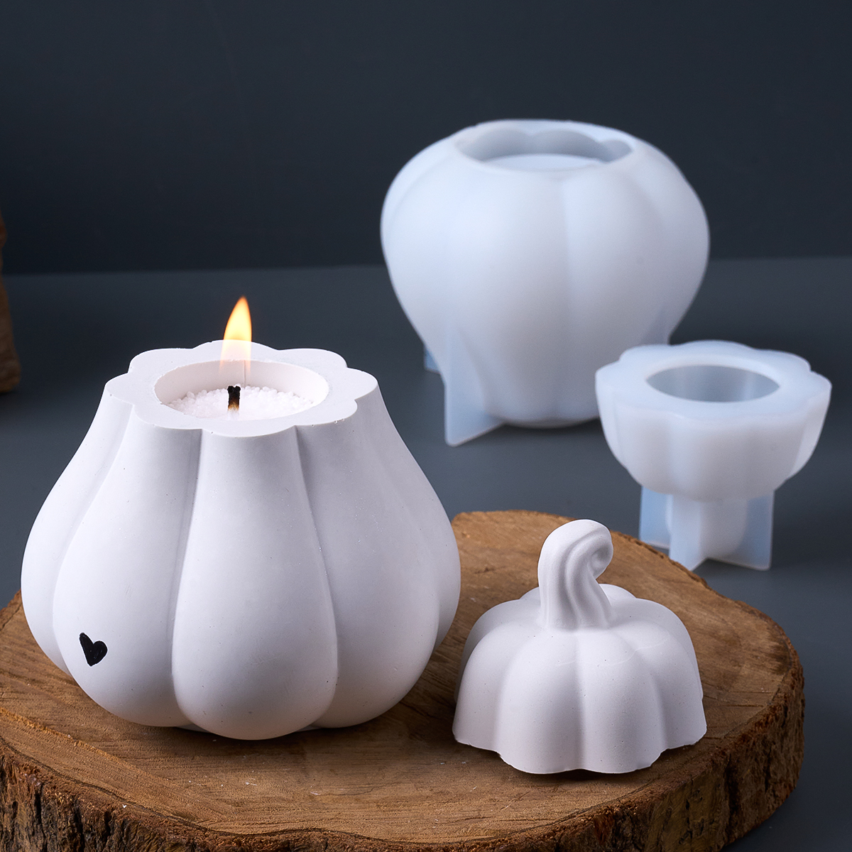DIY Pumpkin Storage Box Silico - đánh giá và giá Candle Souvenir