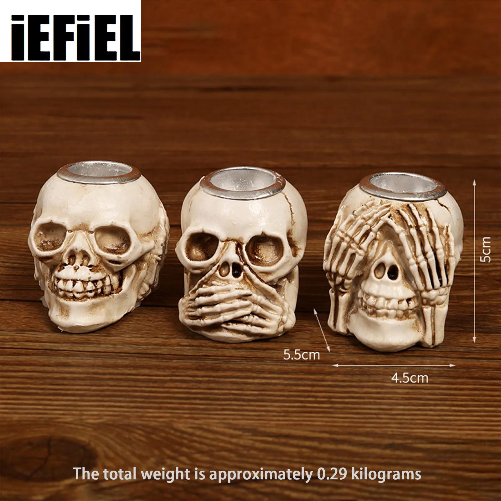 Halloween Skull Candle Holder  - đánh giá và giá Candle Supplies Europe