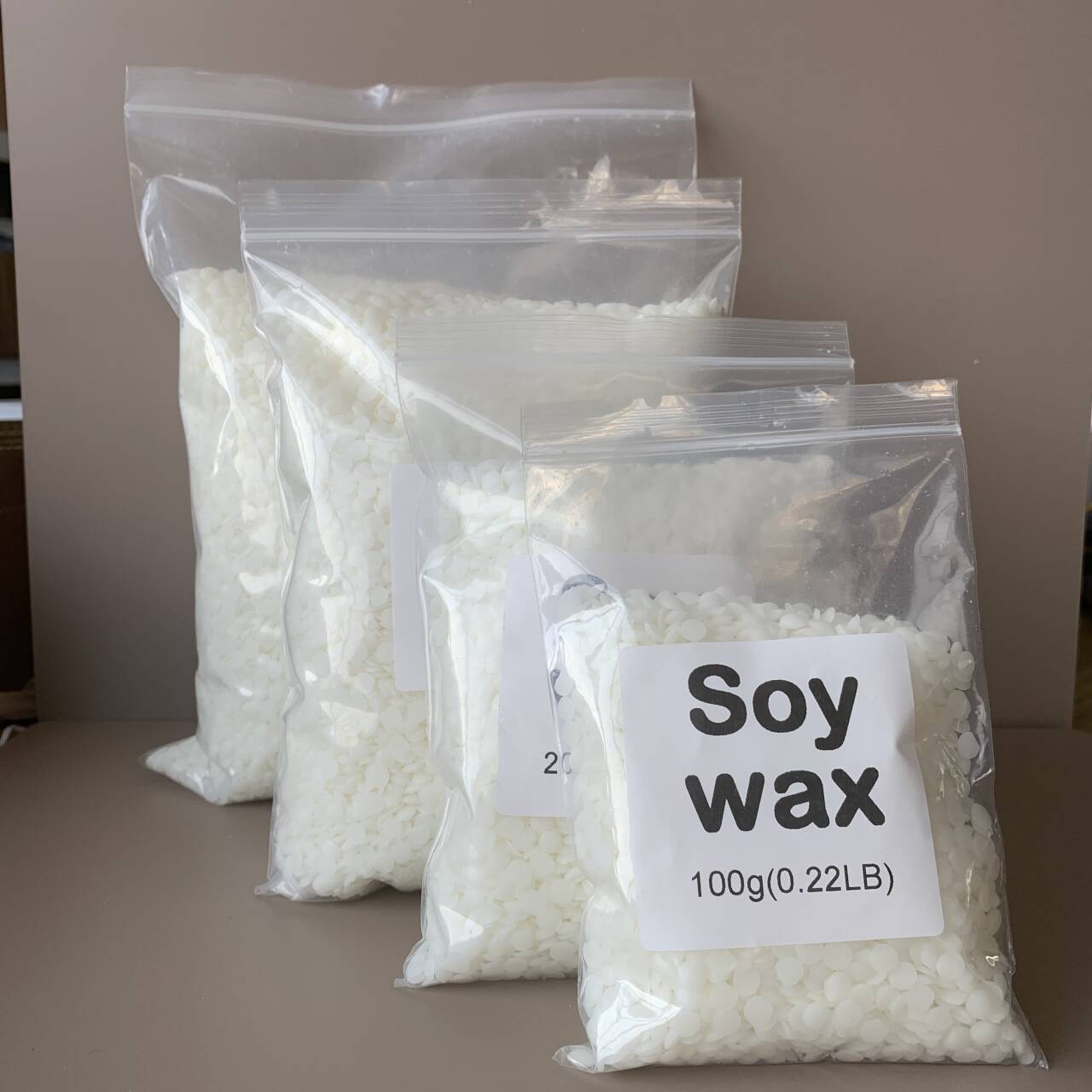 50g-1000g 100% natural Soy Wax - đánh giá và giá Candle Making Supplies Online