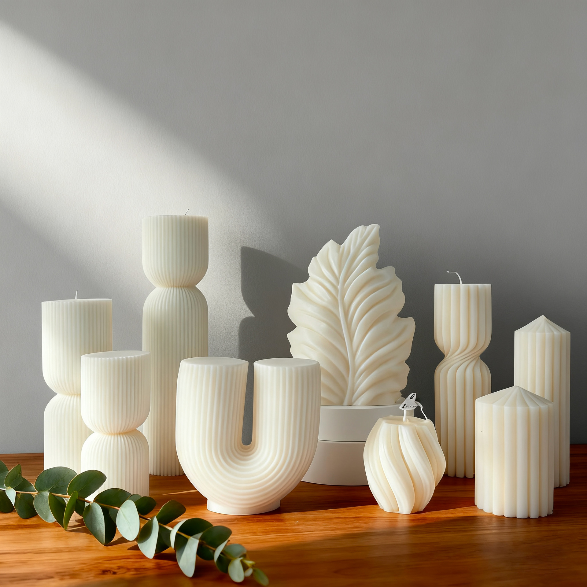 Nordic Minimalist White Scente - đánh giá và giá Candle Souvenir