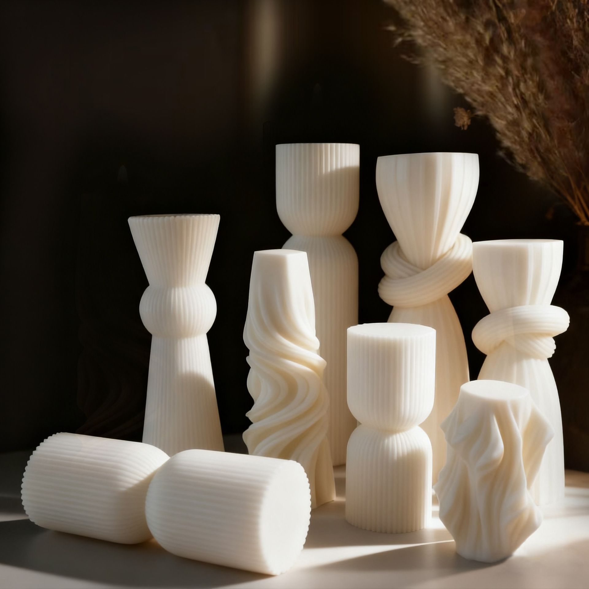 Nordic Minimalist White Scente - đánh giá và giá Candle Souvenir