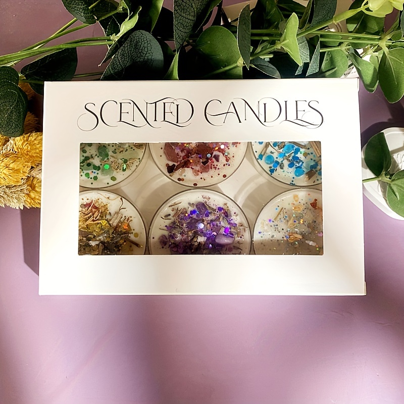 Set of 6 Scented Candles Fragr - đánh giá và giá Candle Souvenir
