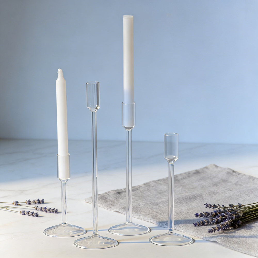 Nordic Minimalism Clear Glass  - đánh giá và giá Candle Supplies Europe