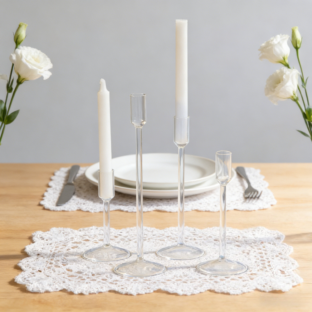 Nordic Minimalism Clear Glass  - đánh giá và giá Candle Supplies Europe