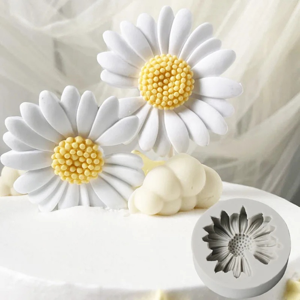 3D Daisy Flower Mold Sun Flowe - đánh giá và giá Candle Making Supplies Online