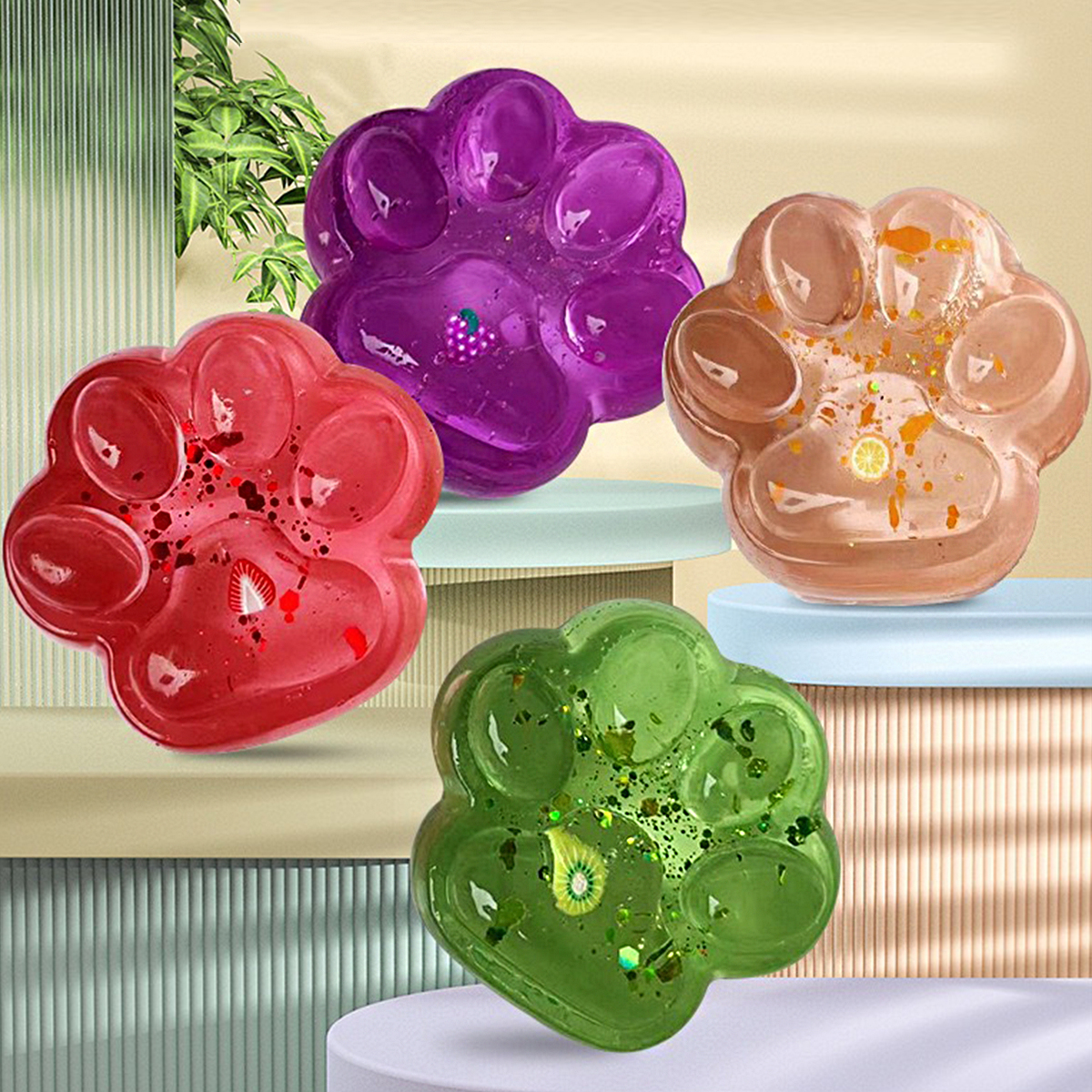 100G 7Colors Jelly Wax DIY Han - đánh giá và giá Candle Making Supplies Online