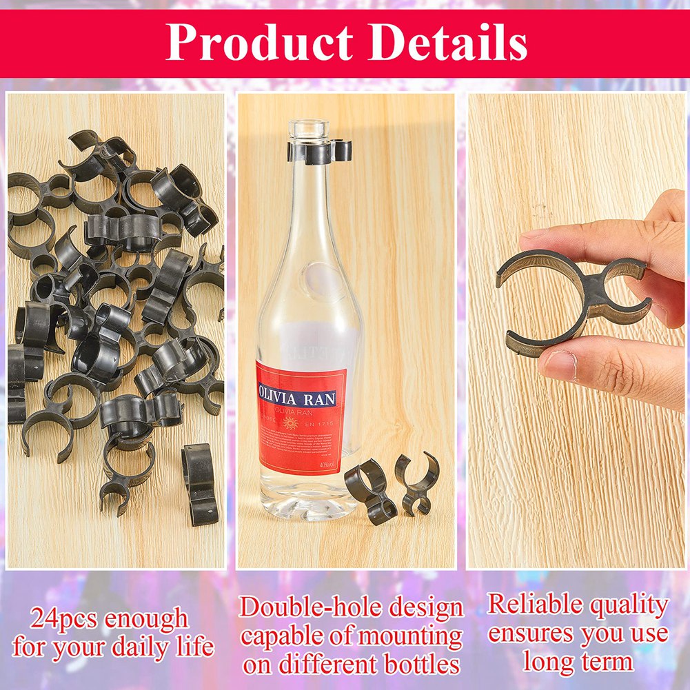 Y31A Champagne Bottle Clips Ch - đánh giá và giá Candle Holder Supplies