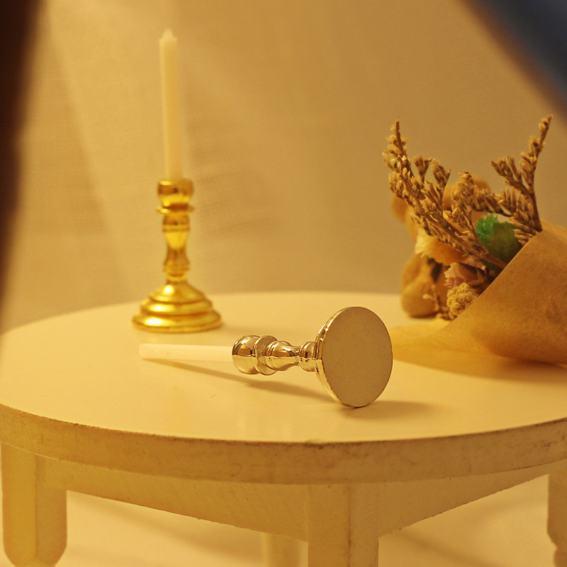 ⭐ 1Pair 1:12 Dollhouse Miniatu - đánh giá và giá Candle Holder Supplies