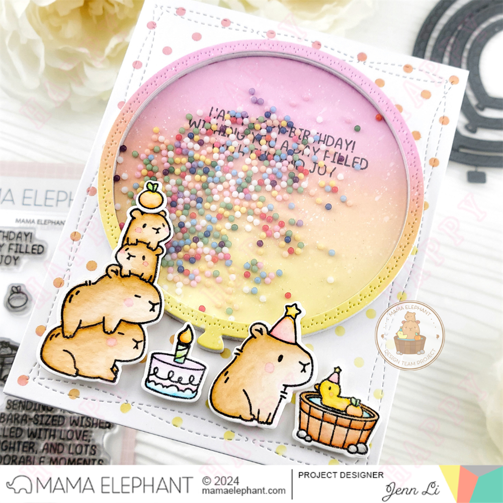 A Capybara Party Metal Cutting - đánh giá và giá Candle Sachet