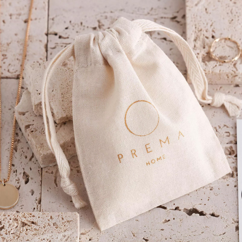 Natural Cotton Gift Bags Makeu - đánh giá và giá Candle Sachet