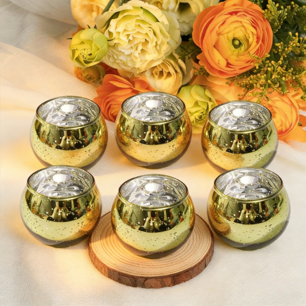 6/12Pcs Glass Candle Holders B - đánh giá và giá Candle Supplies Europe